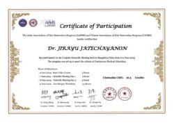 Dr. Jirayu Jatechayanon — Certificate of Participation
