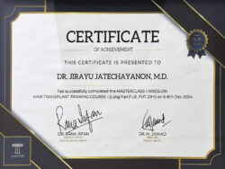 Long Hair FUE Training — Certificate